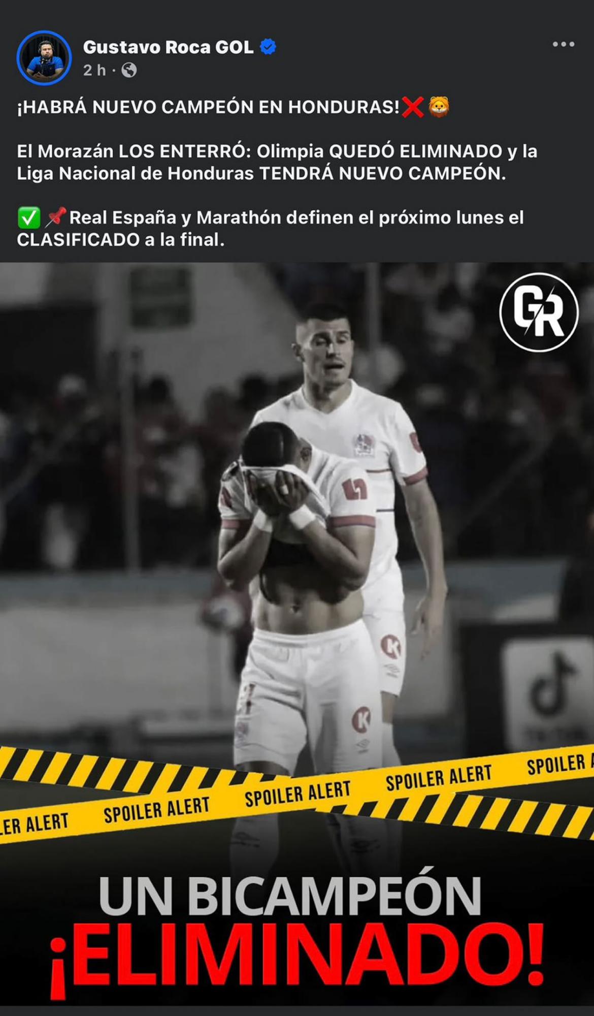 Justicia divina y papelón: reacción de prensa por eliminación de Olimpia ante Marathón
