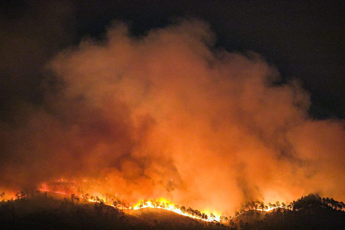 Incendios afectan más de 35.600 hectáreas en Honduras, donde hay 13 activos