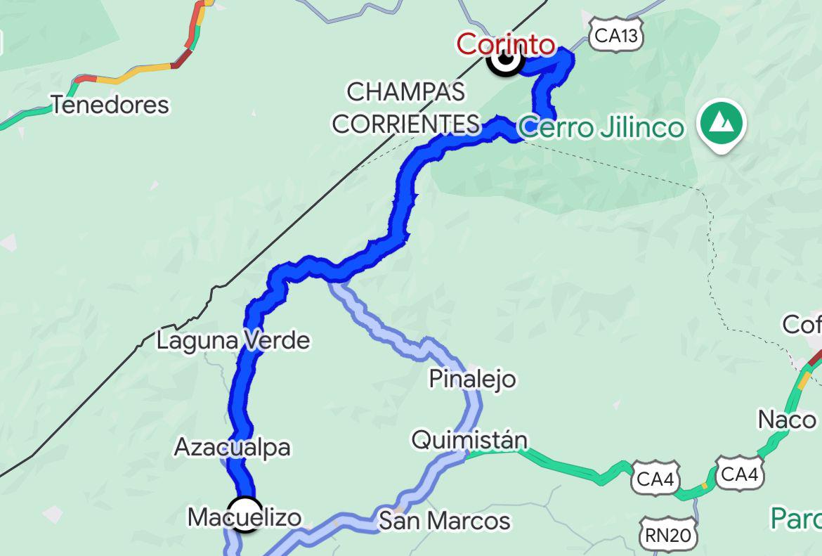 Construirán carretera de 46 kilómetros entre Macuelizo y Corinto
