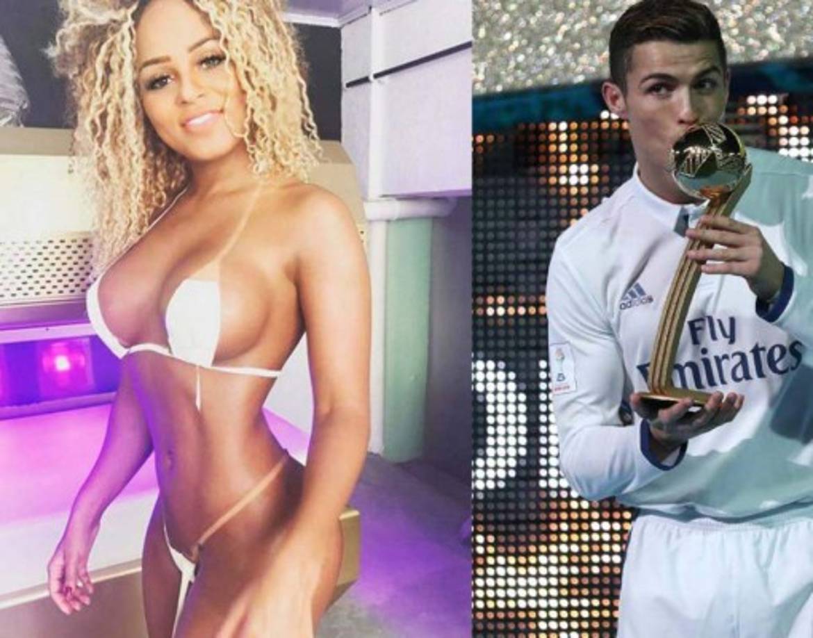 La modelo explicó que todo empezó cuando rechazó las propuestas del jugador portugués.