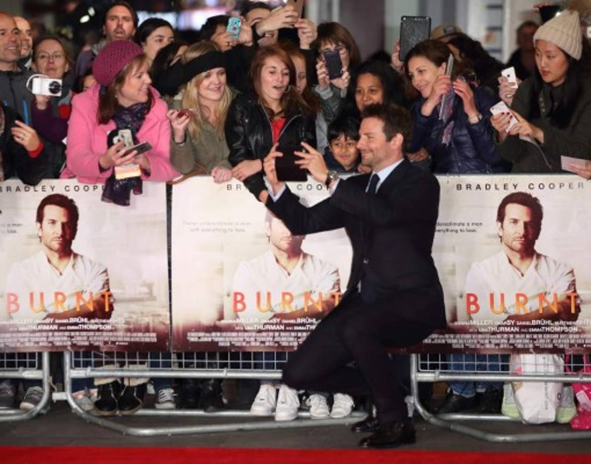 Cooper en el estreno de su última película 'Burnt'