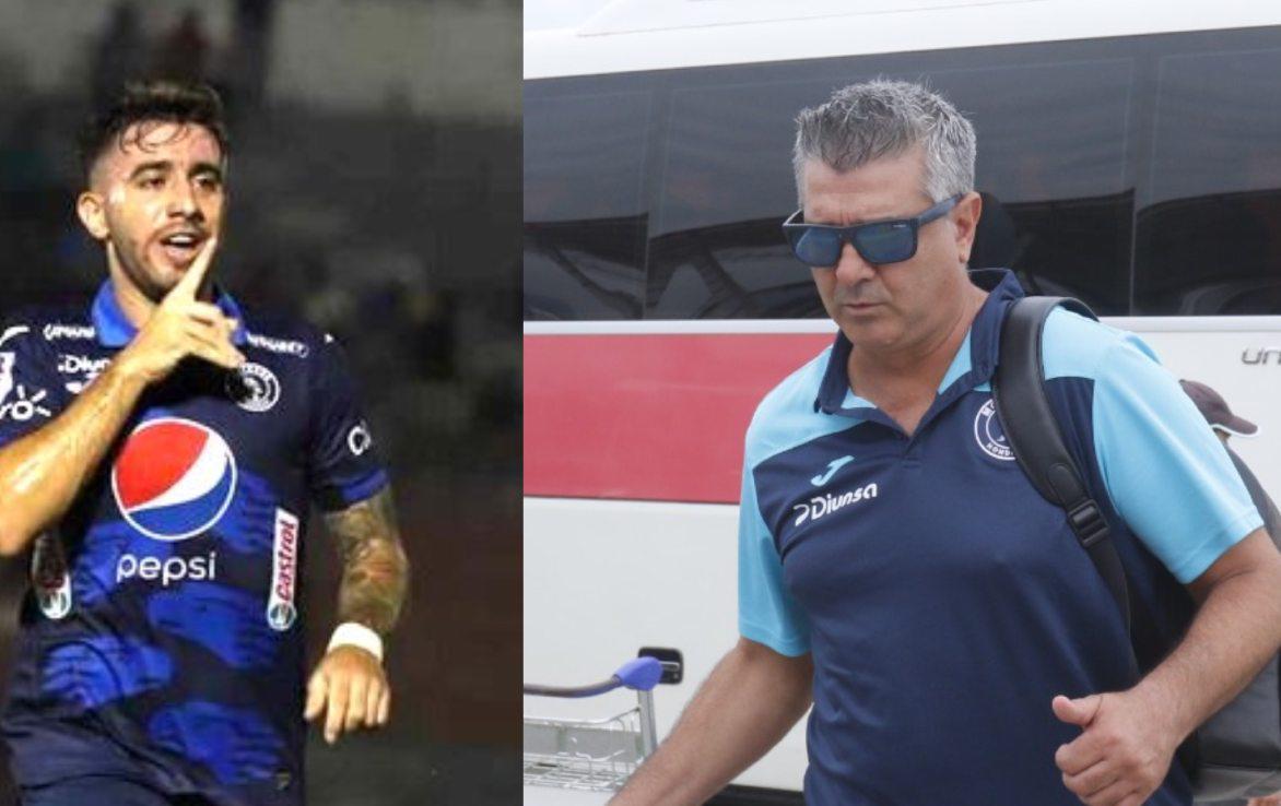 Diego Vázquez se pronuncia sobre rumores de salida de Auzmendi del Motagua