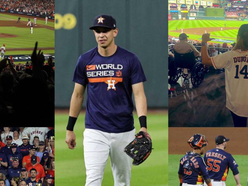 Mauricio Dubón hizo historia la noche del sábado 29 de octubre al convertirse en el primer hondureño en jugar una Serie Mundial.