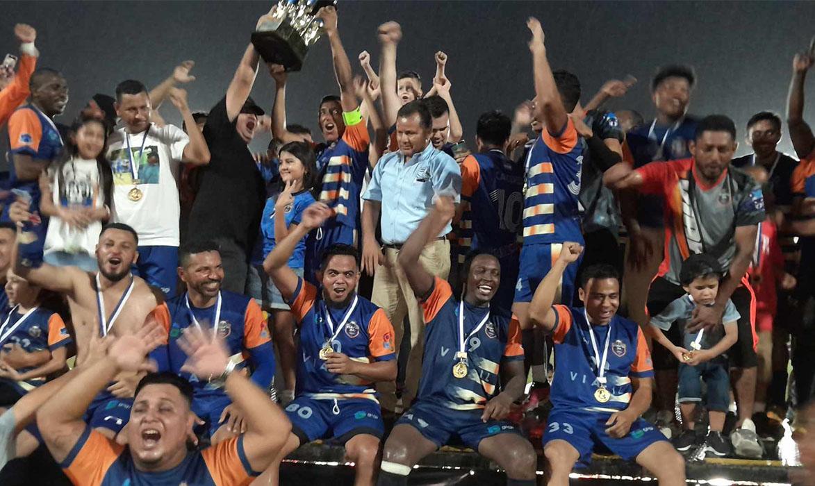 Viafil se coronó campeón de la Liga de Veteranos de San Pedro Sula