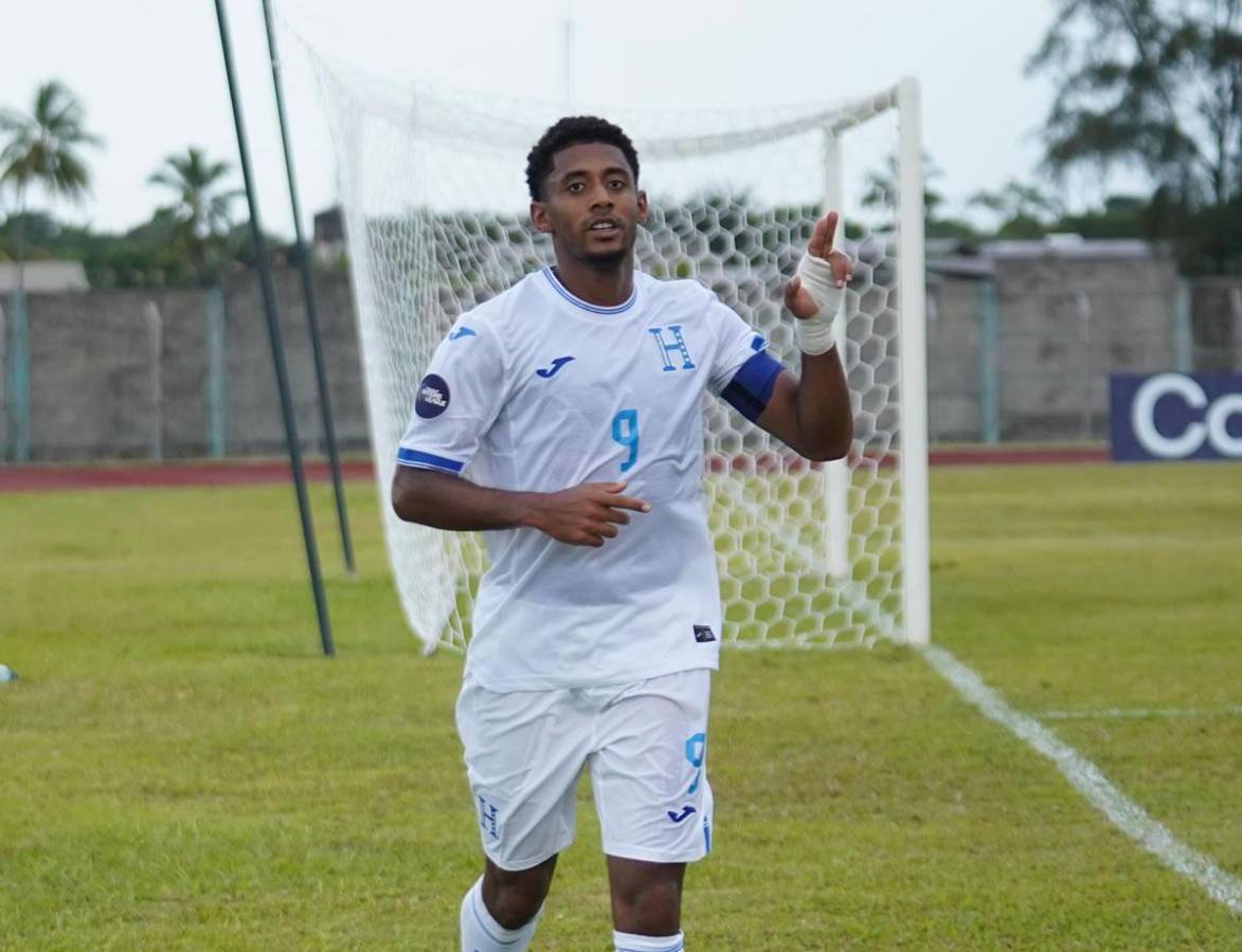 El capitán de Honduras abrió el marcador en Guayana Francesa.