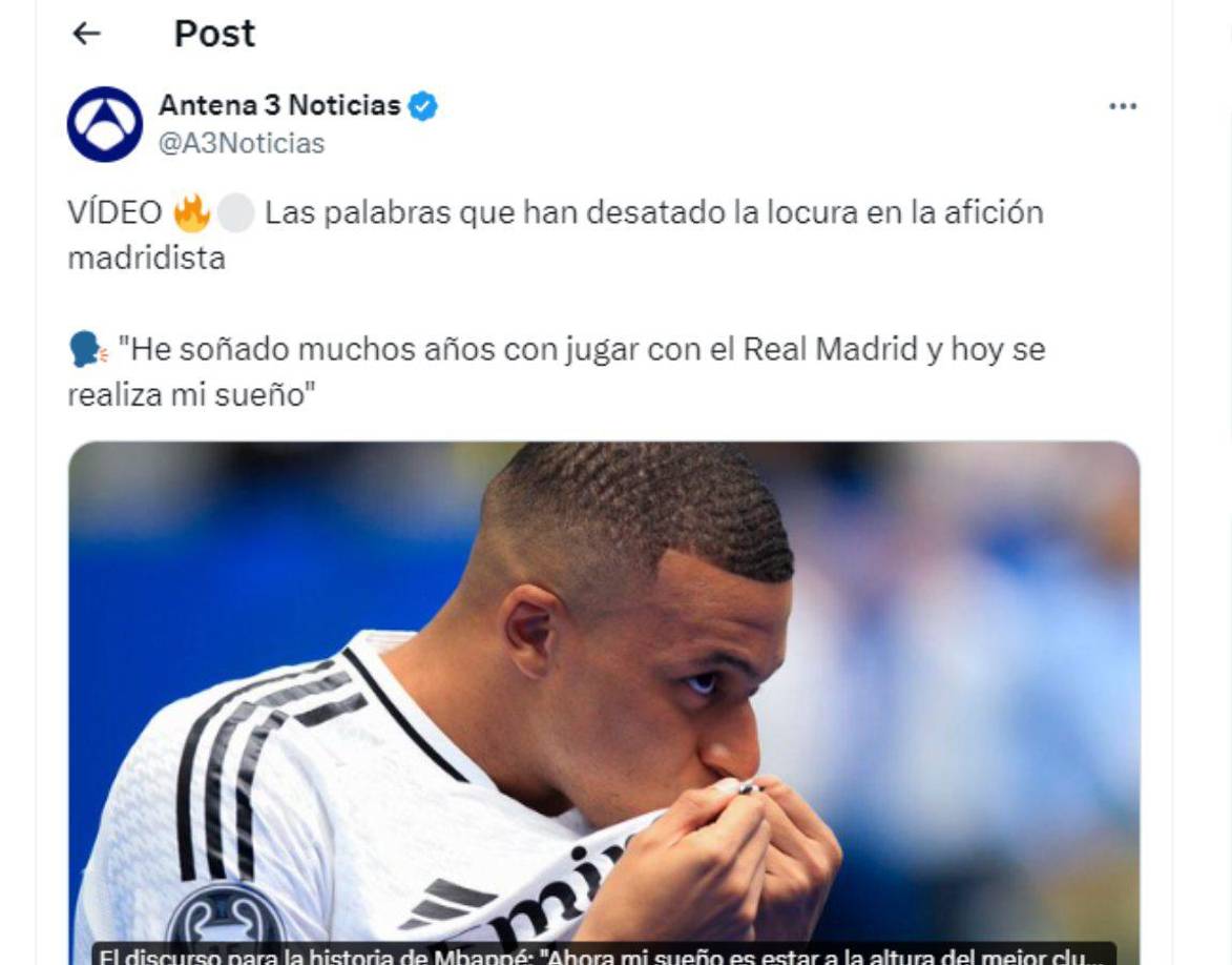 Antena 3 de España.