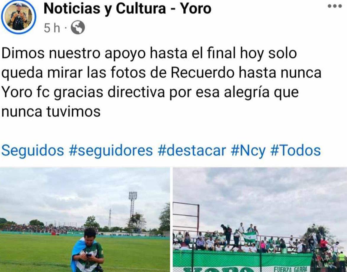 Yoro FC dejó de ser protagonista en los últimos años, aunque ha sido un equipo con muchas temporadas en la Liga de Ascenso.