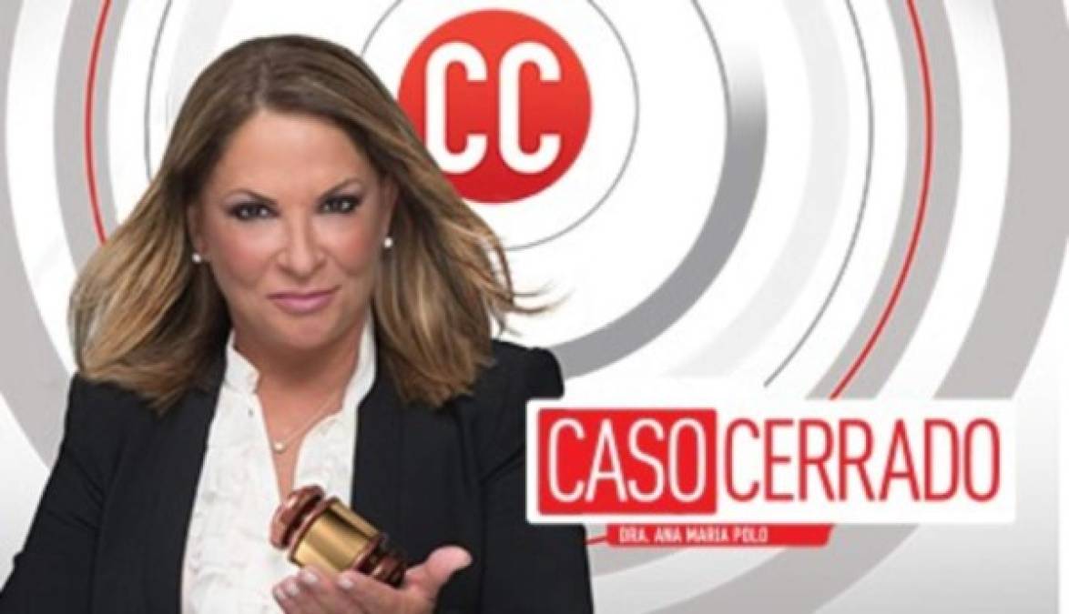 El programa que protagoniza Ana María Polo es muy conocido en Hispanoamérica. 'Caso Cerrado' es una producción estadounidense transmitida por la cadena de Telemundo.