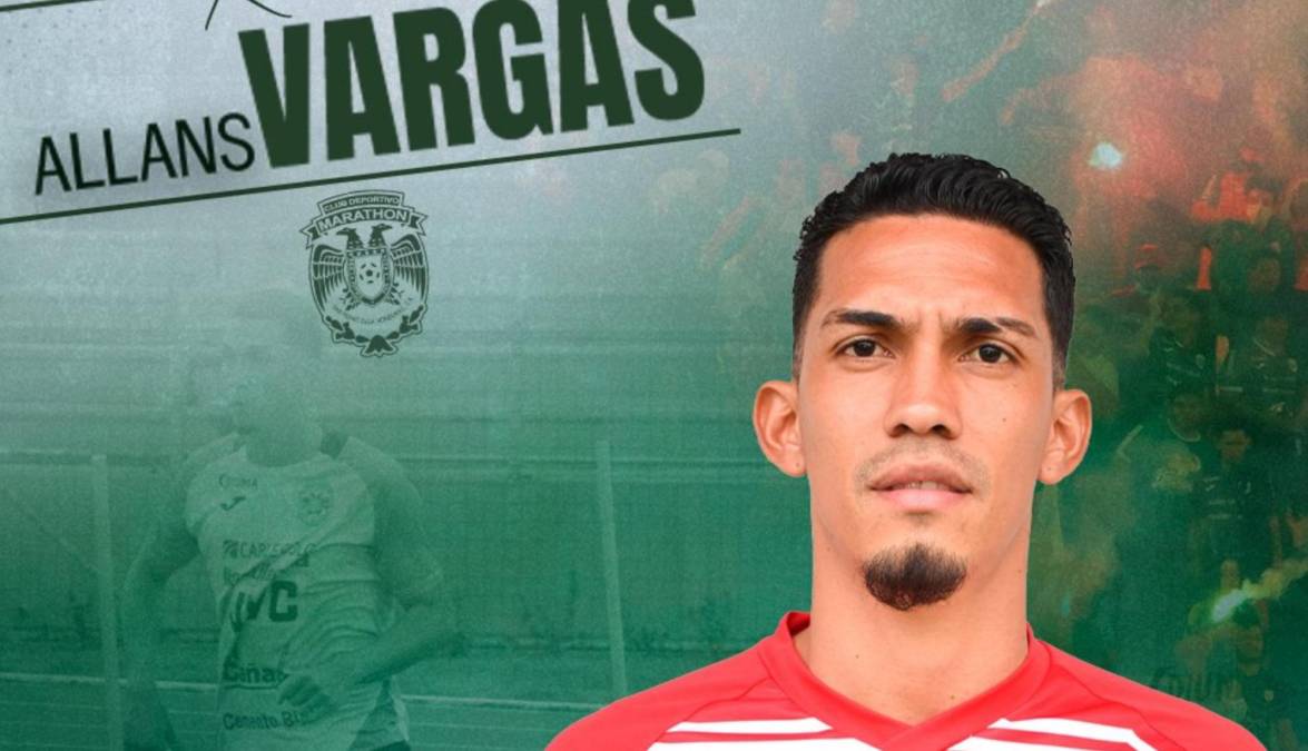 El Club Deportivo Marathón hizo oficial la renovación del defensor Allans Vargas.