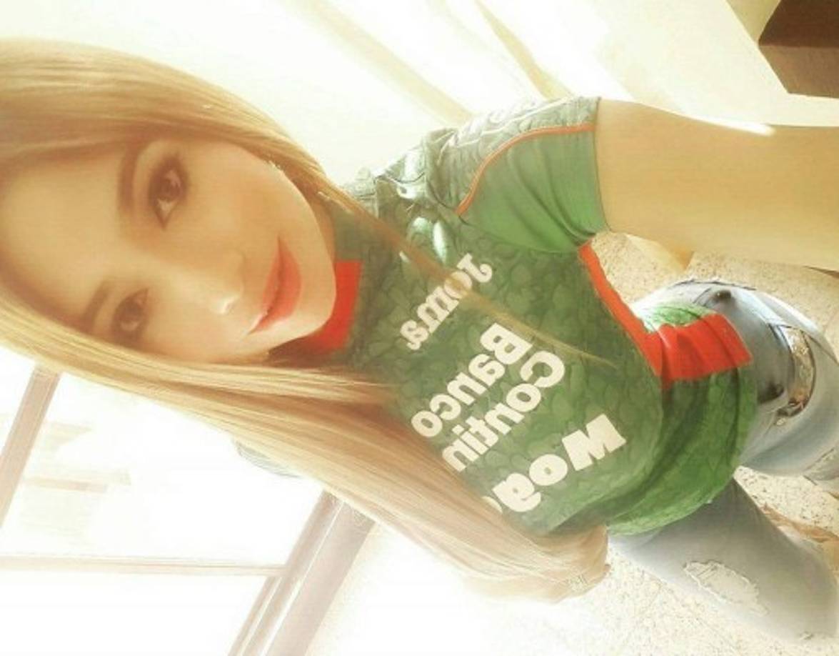 La chica Euceda cautiva en las redes sociales con su belleza. Una hermosura de chica, de eso no cabe ninguna duda.