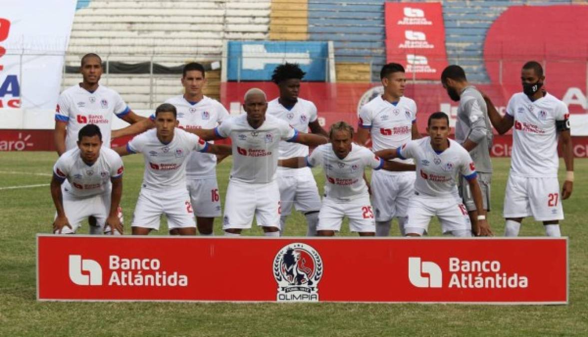 Este fue el 11 titular del Olimpia que mandó a la cancha Pedro Troglio. Fue el mismo equipo de la ida.