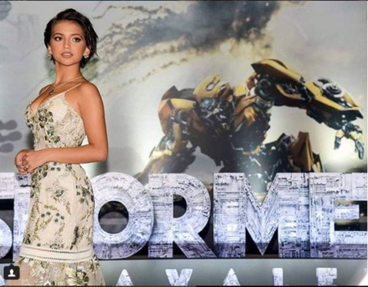 La joven Isabela Moner actuó en 'Transformers: The Last Knight'.