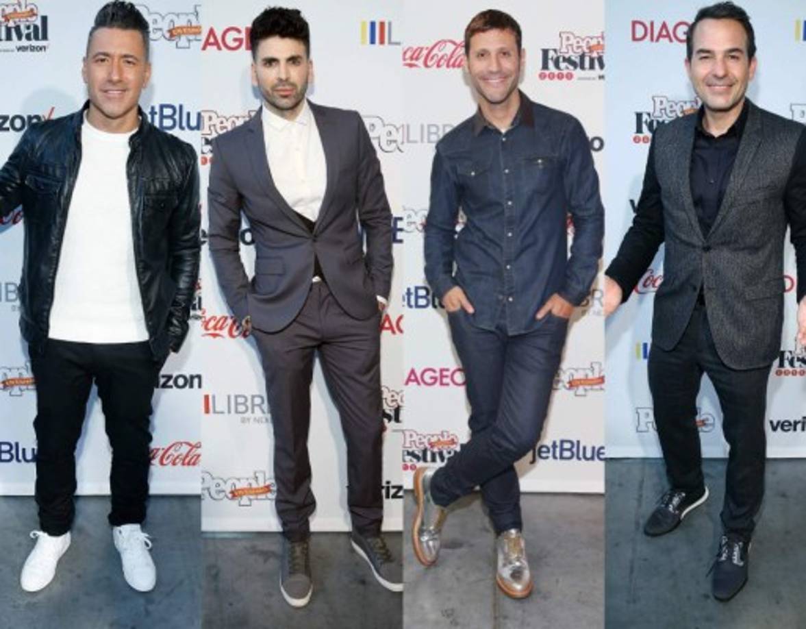 Jorge Bernal, Jomari Goyso, Quique Usales y Carlos Calderón.