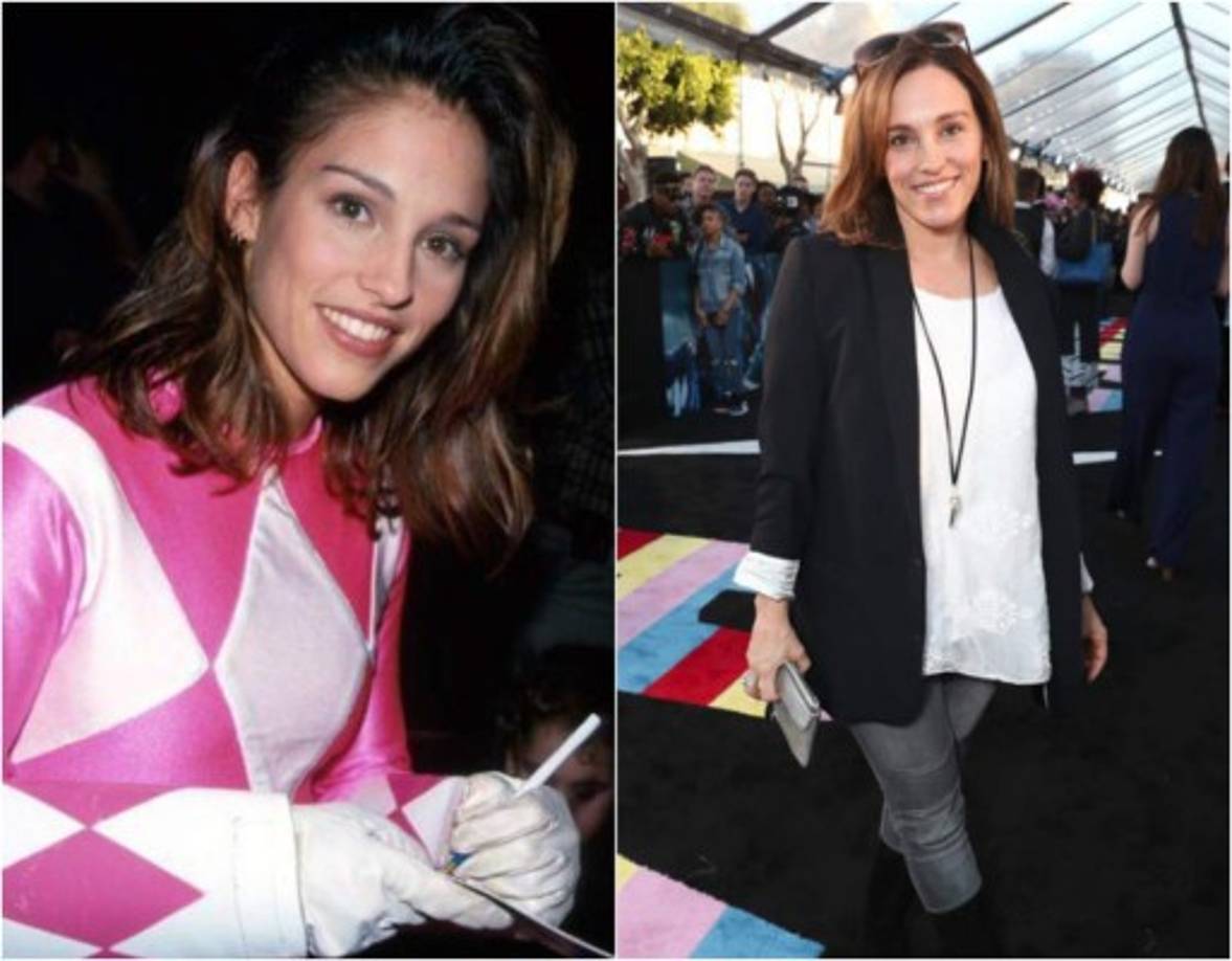 Amy Jo Johnson era Kimberly. Es una de las que más exito tuvo tras su salida del seriado, en el que estuvo hasta la tercera temporada. Ahora participa en varias series y se encuentra dirgiendo una película independiente.<br/>