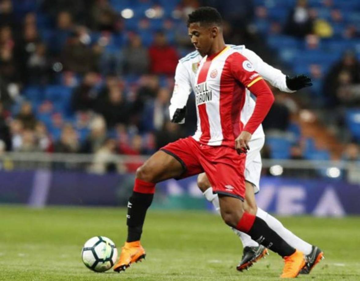 Antony Lozano estuvo en el Santiago Bernabéu durante 21 minutos. Al final del encuentro fue consolado por el portero tico Keylor Navas.