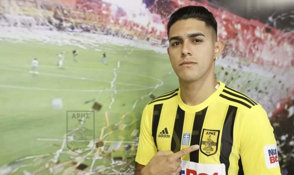 Luis Palma debutó con el Aris Salónica en la Super Liga de Grecia