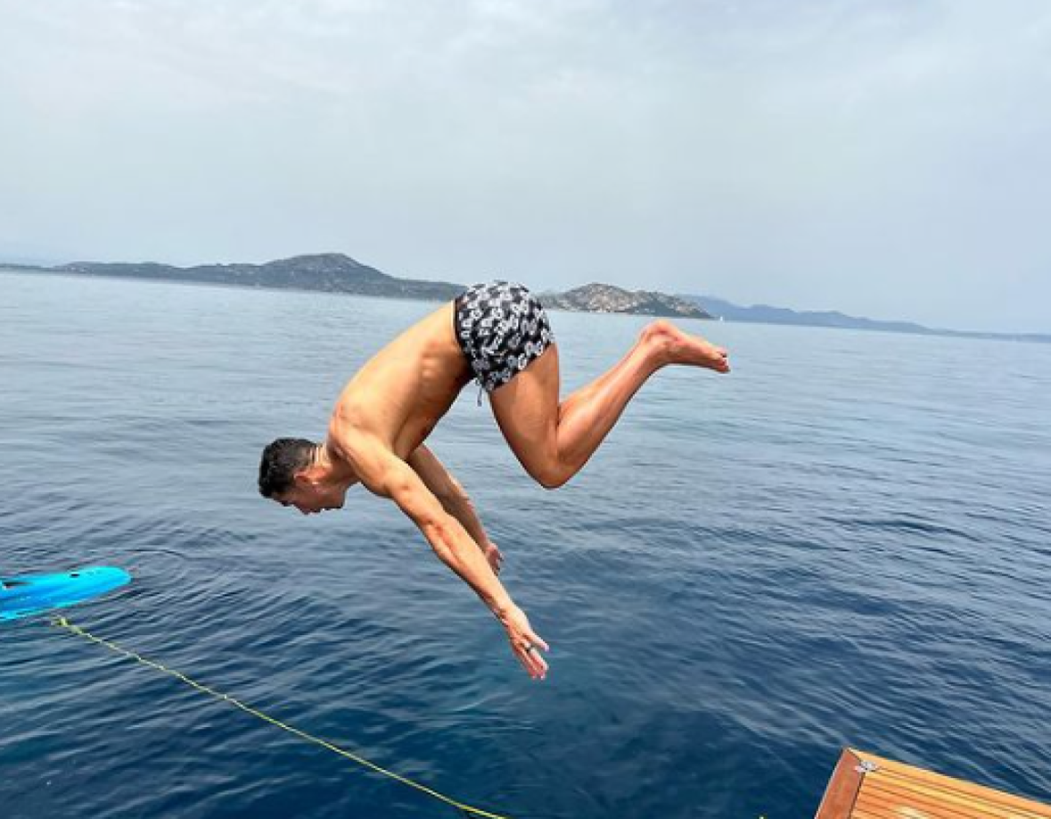 Estas son algunas de las postales de las vacaciones de la famosa pareja.