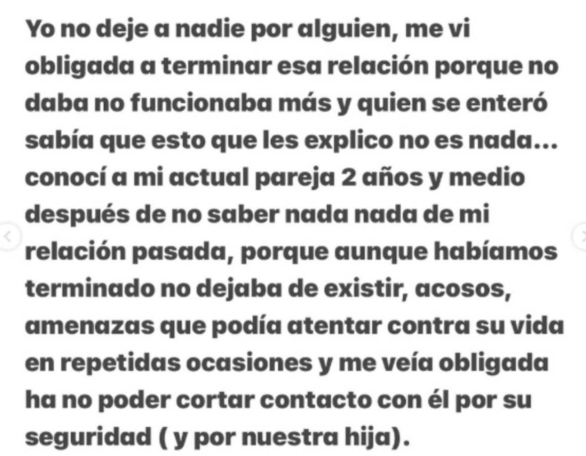 Andrea reveló que conoció a Javier Aquino después de dos años de haber terminado con Jonathan e inclusive señaló que inclusive recibió amenazas. 