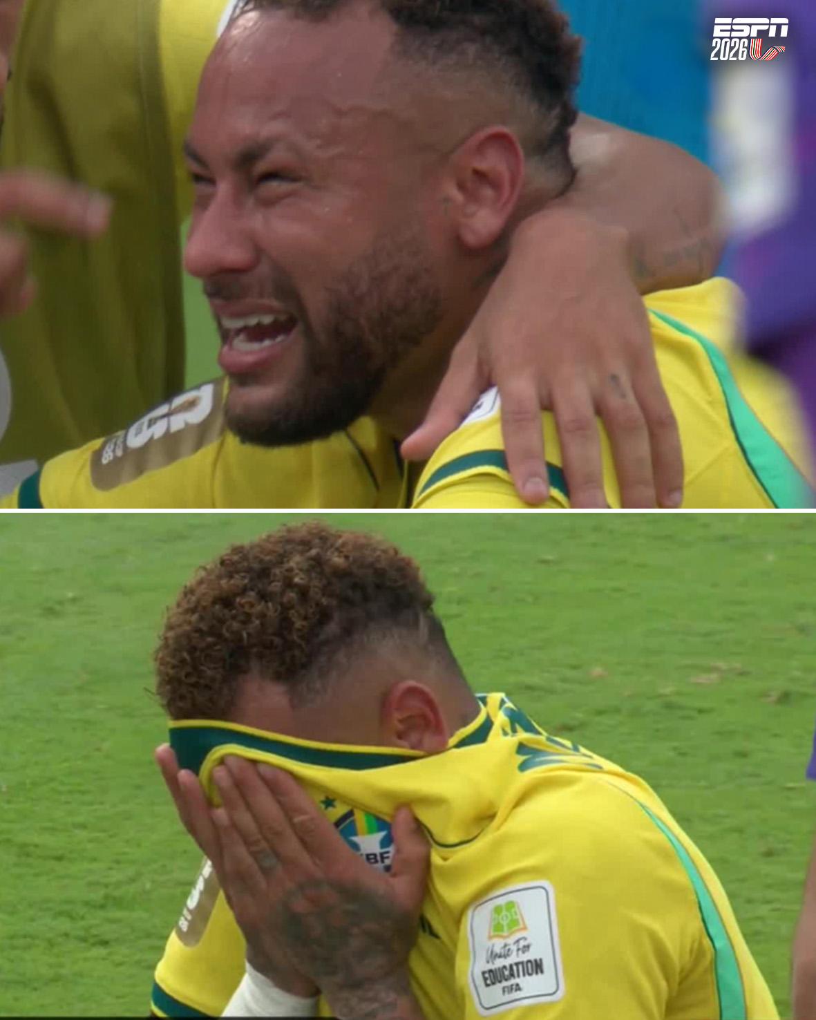 Brasil destrozado por Haaland, desgarrador llanto de Neymar y Vinicius encaró al árbitro