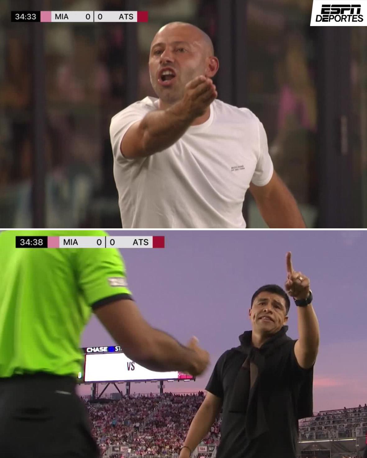 Messi se enojó y le festejó en la cara a rival, De Paul debutó y el cruce de Mascherano