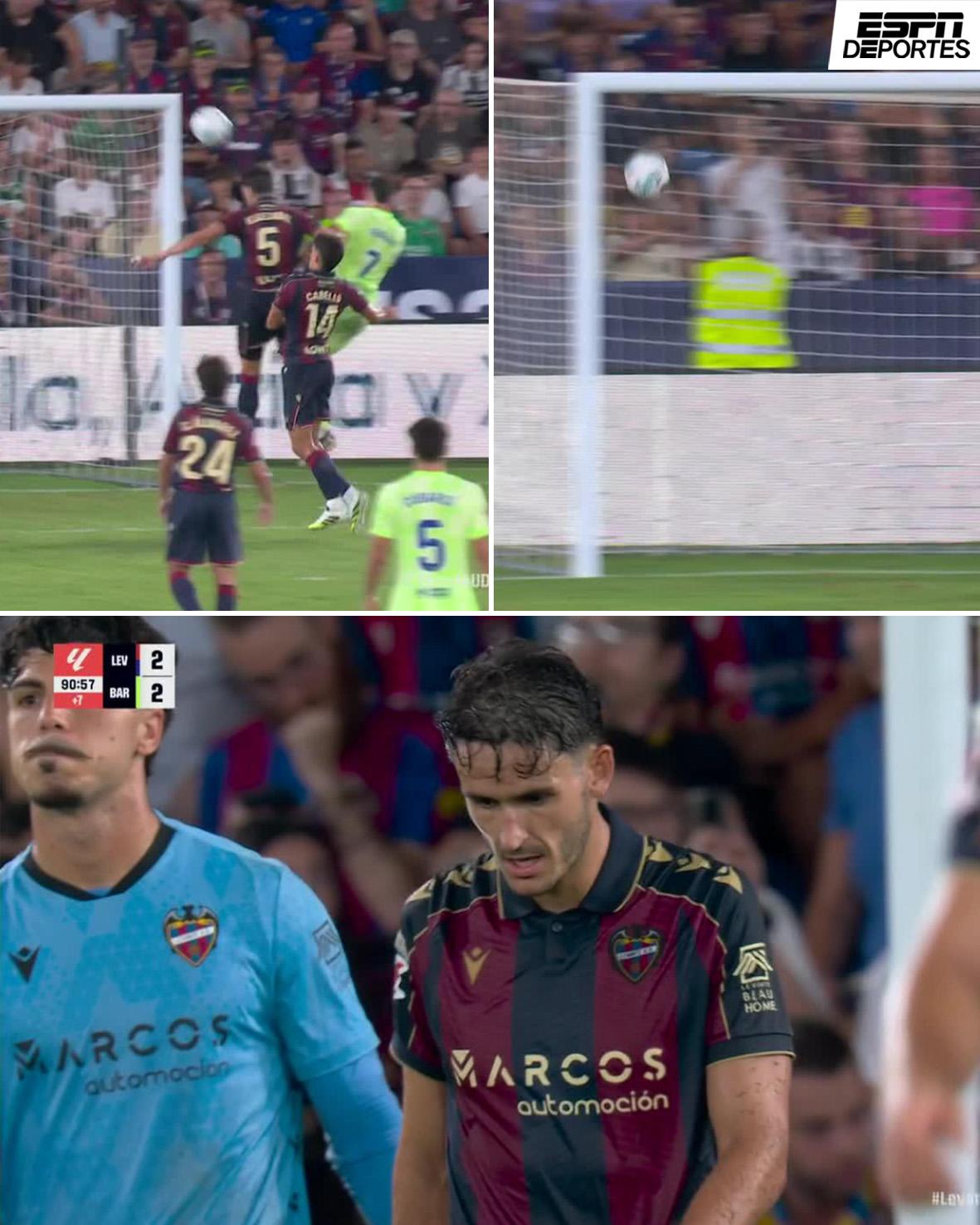 Indignación en Barcelona, polémico penal y revelan lo que pasó con Lewandowski ante Levante