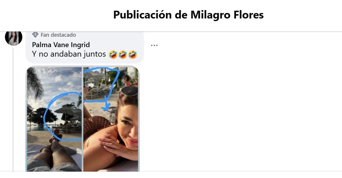 ¿Reconciliación? Milagro Flores y sus hermosas fotos en Roatán