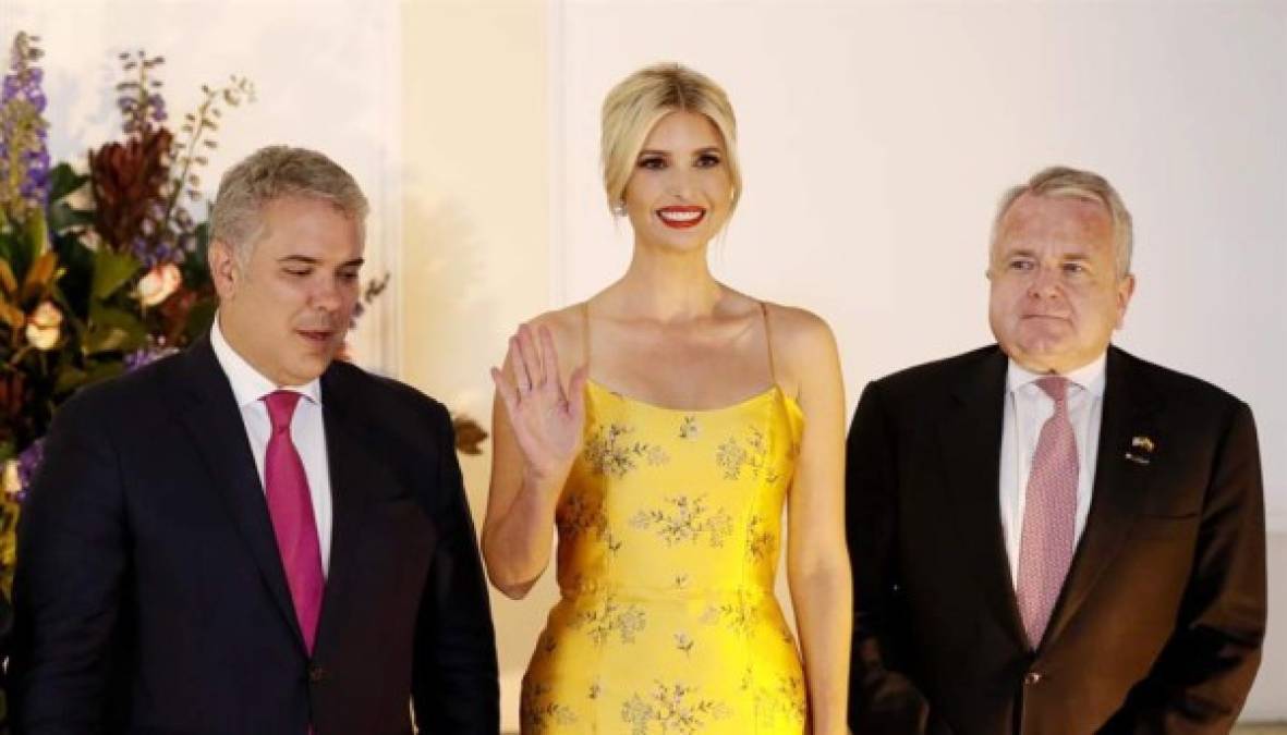 La hija favorita de Trump se reunió con el presidente colombiano Iván Duque, y muchos han criticado en redes sociales que fue recibida con todos los honores con los que se rinde tributo a las primeras damas, pese a que su rol en la Casa Blanca es el de una asesora presidencial.