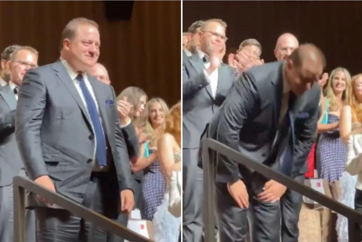 Brendan Fraser se mostró muy conmovido y agradecido tras ser ovacionado por su papel en “The Whale”.