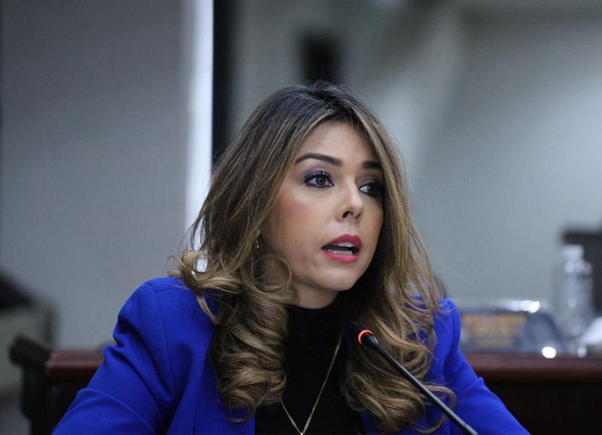 Diputada María Antonieta Mejía arremete contra Rixi Moncada