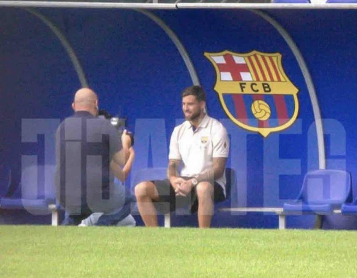 El zaguero central Iñigo Martínez ya viste la camiseta del Barcelona. El defensor fue captado por Jijantes en la Ciudad Deportiva del club . Firmará como agente libre tras dejar el Athletic Club.