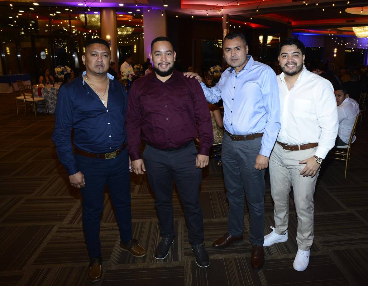 Carlos Murillo, Joseph Zaldívar, Marcos Molina y Kevin Mejía 