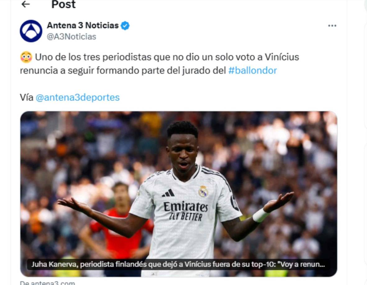 Antena 3 de España. 