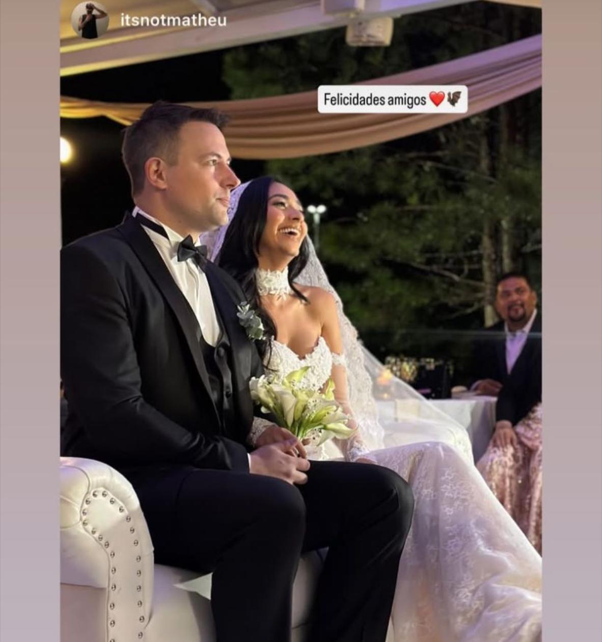 Así fue la hermosa boda de Karlen Pérez y Gustavo Leone