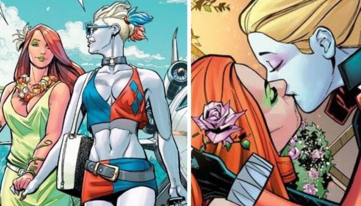 Pero no quedó en una historia sangrienta, pues decidieron explorar la relación romántica entre ella y su amiga Poison Ivy, misma que no queda descartada para seguirse en las películas.