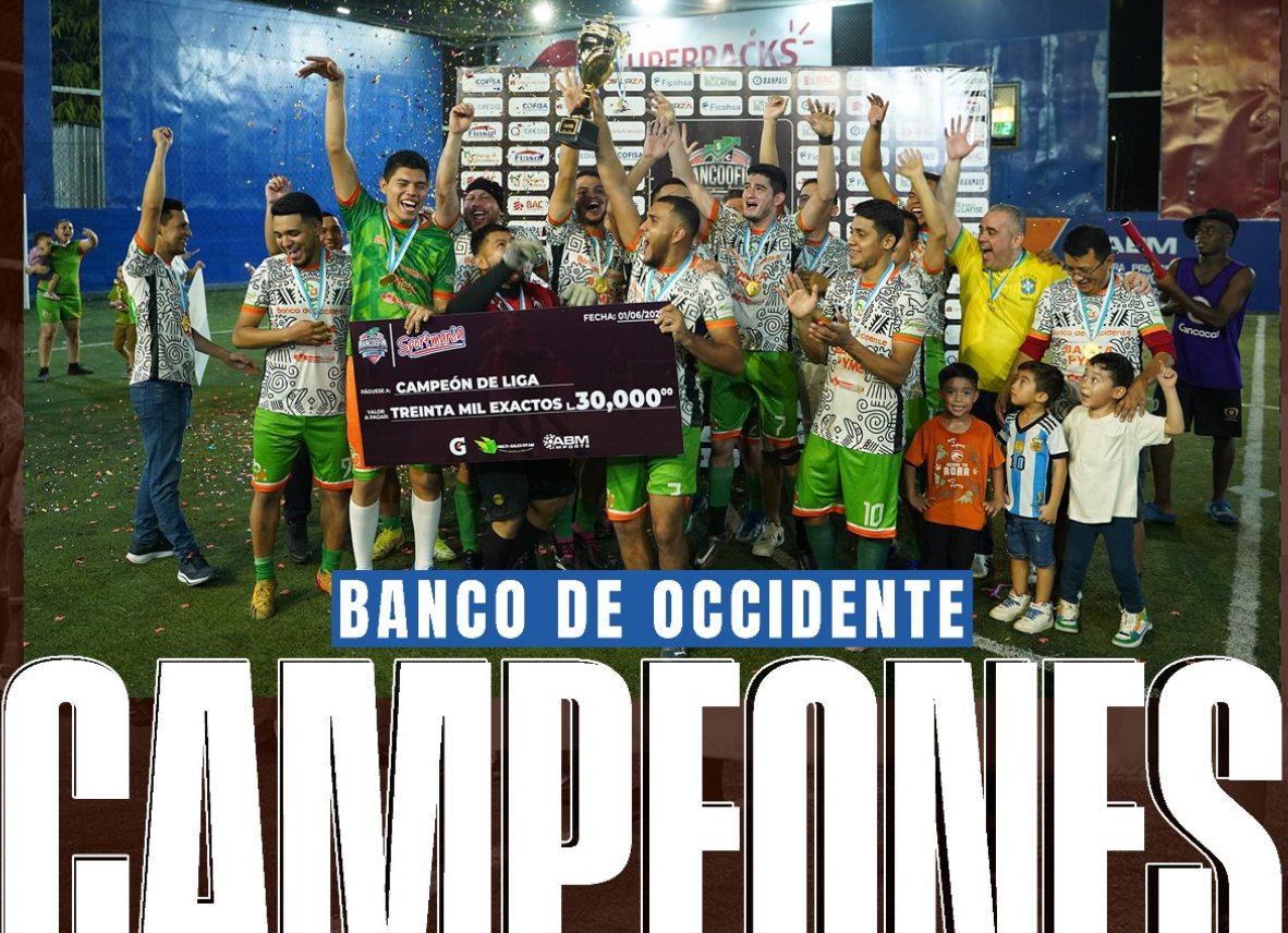 Banco de Occidente conquista el torneo Bancoofin