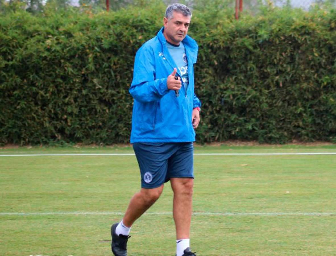 Diego Vázquez se prepara para su primera prueba tras su vuelta a Motagua. Este jueves se medirá ante el Olancho FC por el repechaje.