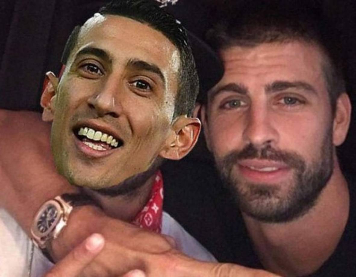 El famoso 'se queda' de Piqué a Neymar ha sido ahora recordado tras el fichaje que no se dio de Di María. Los memes hacen de las suyas.