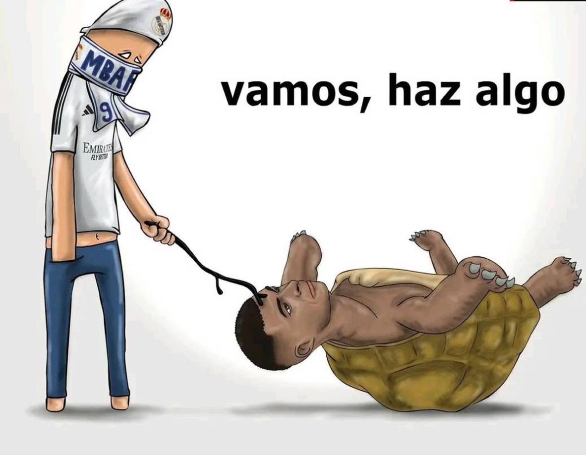 Mbappé se lleva las burlas: los memes de la derrota del Real Madrid ante Athletic Club