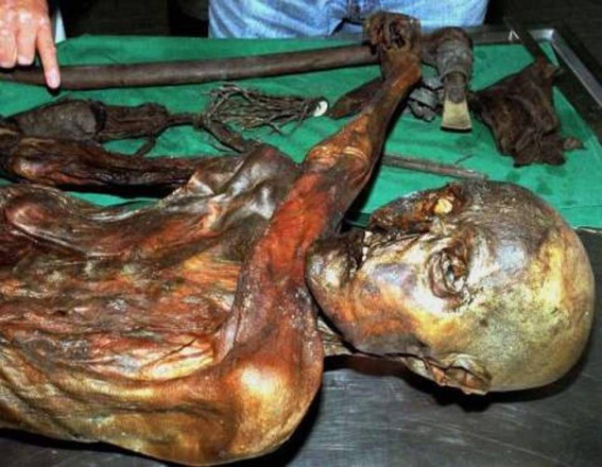 LA MALDICIÓN DE LA MOMIA ÖTZI. Ötzi fue descubierto en la frontera austro-italiana en 1991, donde había permanecido congelado en la nieve durante más de 5.000 años, siendo la momia humana natural más antigua de Europa. Desde entonces, los teóricos de la conspiración han dicho que siete personas relacionadas con su descubrimiento han muerto, entre ellos el codescubridor Helmut Simon, y el analista de la morgue, Konrad Spindler.<br/>Otras teorías también han señalado que en realidad cientos de personas se han involucrado con el Hombre de Hielo desde su descubrimiento y siete de ellos han muerto en los últimos 20 años.