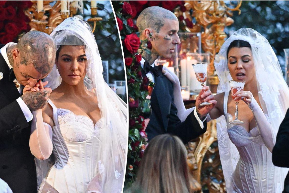¿Por qué la boda de Kourtney Kardashian incluía iconografía católica si ella no practica esta religión?