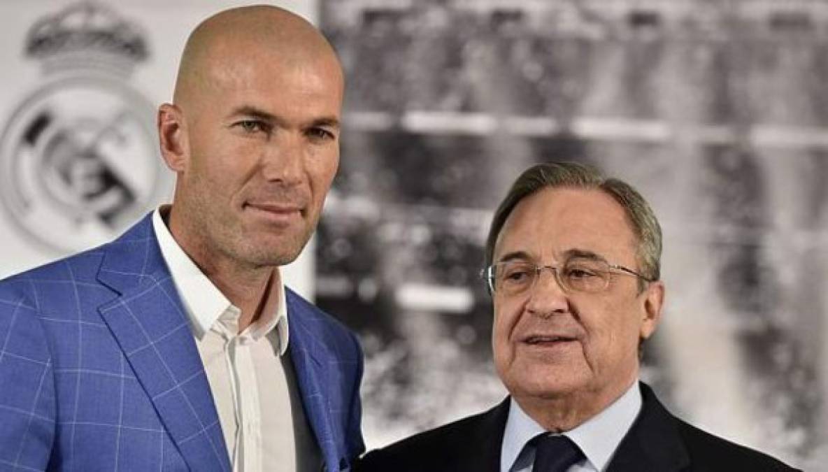 El diario Sport ha revelado que Zidane le ha hecho saber al presidente Florentino Pérez la lista de los jugadores descartados para la próxima campaña. Foto AFP.