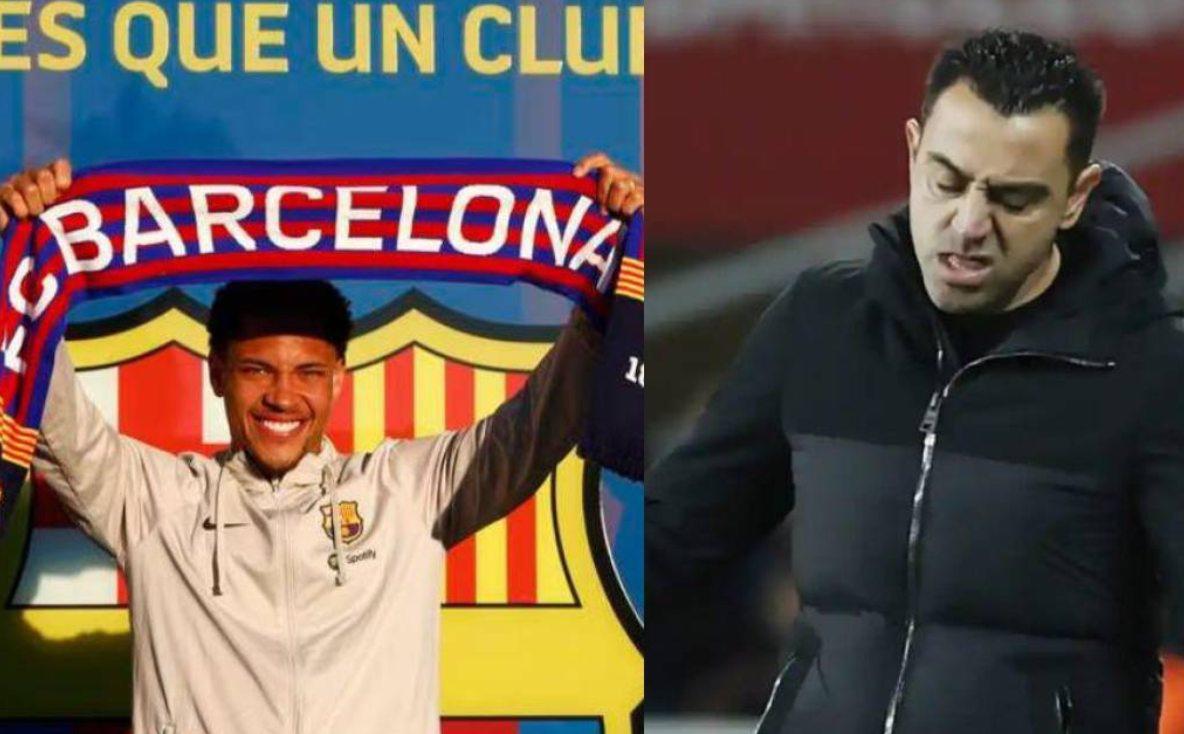 Xavi deja dura opinión sobre Vitor Roque, ¿se va del Barcelona?