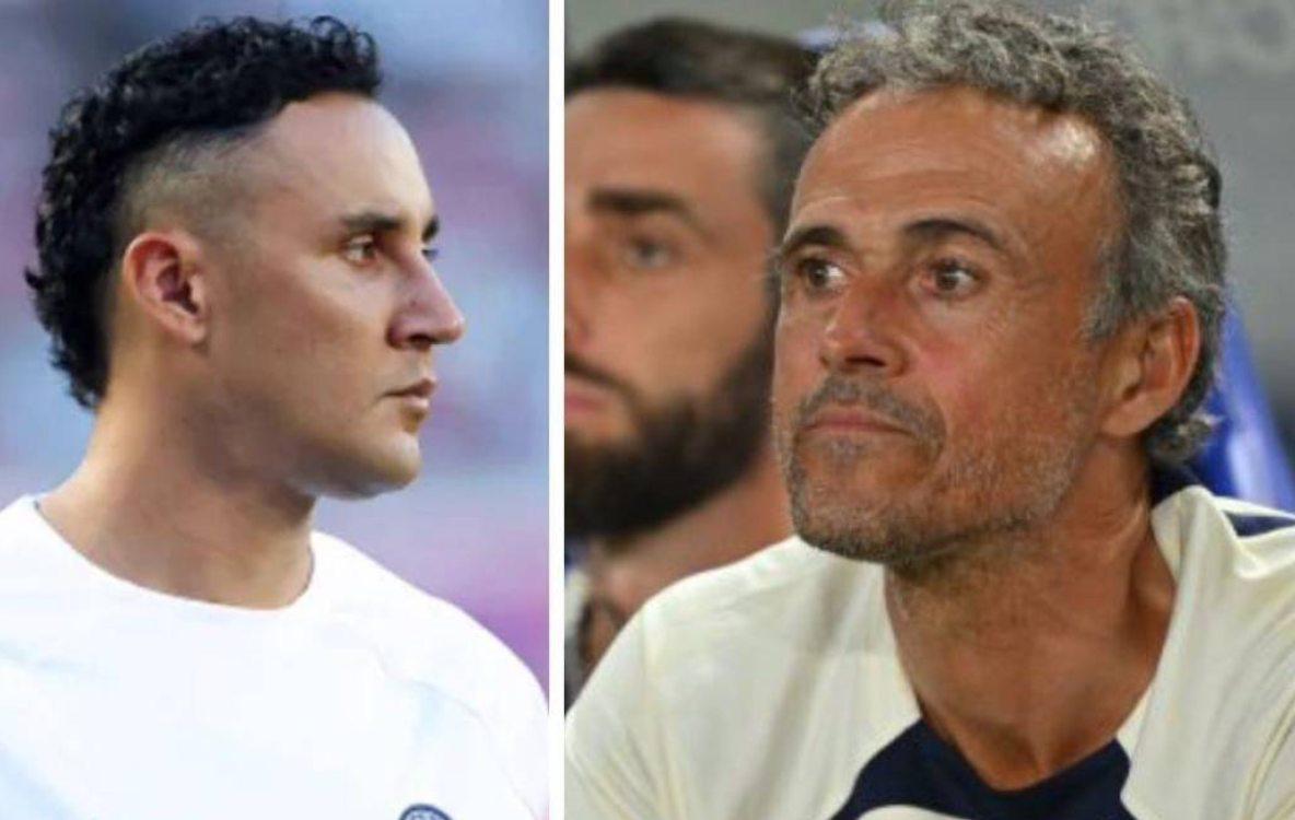 Luis Enrique genera indignación tras pregunta sobre Keylor Navas