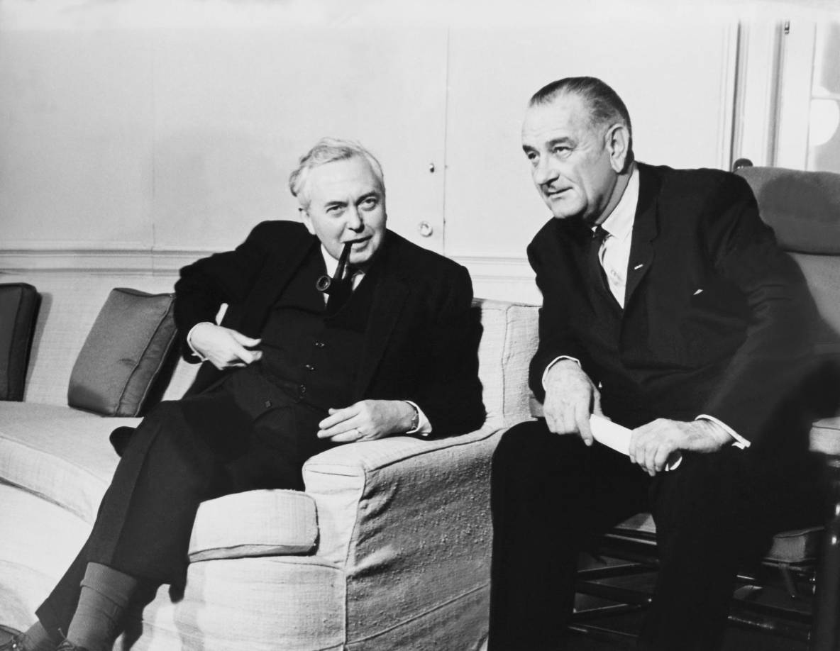 Harold Wilson, laborista (1964-1970 y 1974-1976).