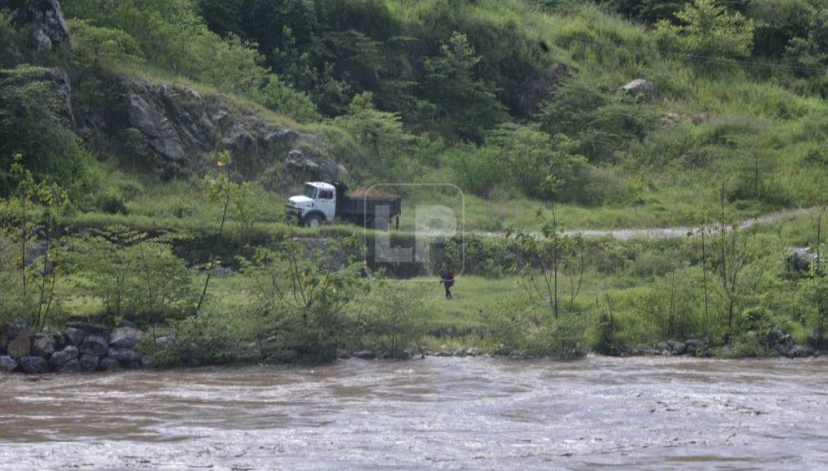 Así luce ahora el río Ulúa, que amenaza al valle de Sula por una pronosticada crecida (FOTOS)