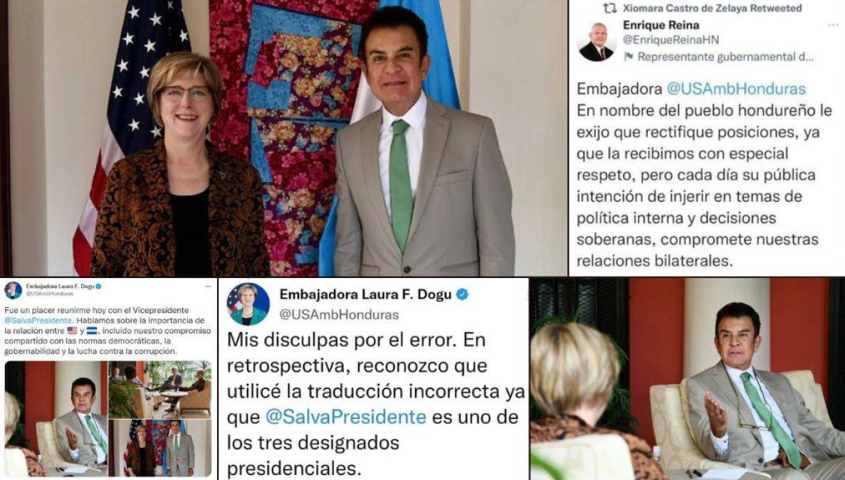 ¿Injerencia? Las fotos y los tuits que provocaron tensión entre la embajada de EE UU y Honduras