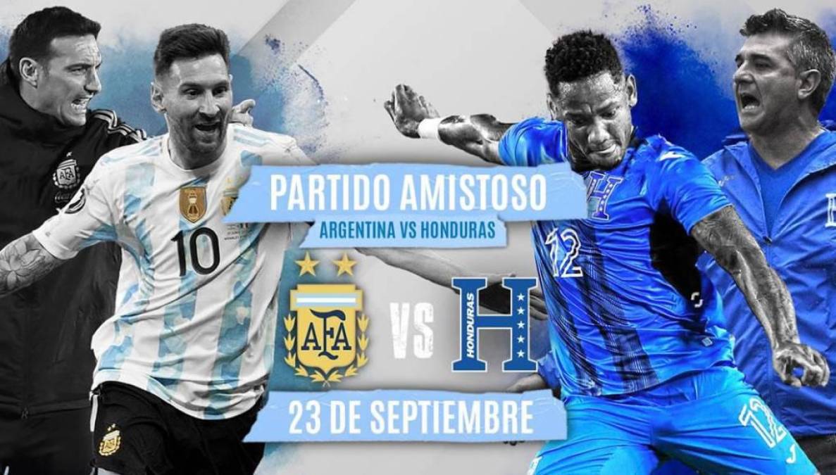 El amistoso internacional entre las selecciones de Argentina y Honduras se estará disputando el próximo 23 de septiembre en la ciudad de Miami, Estados Unidos.