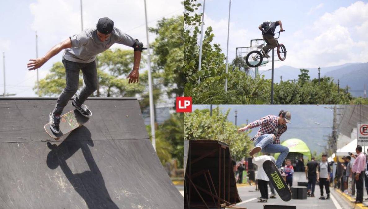 Ayer se desarrolló el Festival Nacional de Artes y Deportes Extremos “Sin Fronteras” en Plaza de Las Banderas, San Pedro Sula.