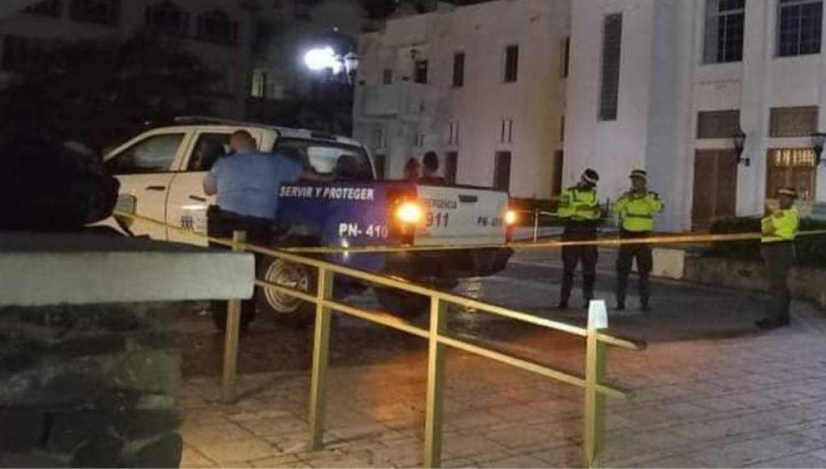 Un joven mujer falleció anoche frente a la Municipalidad de San Pedro Sula.