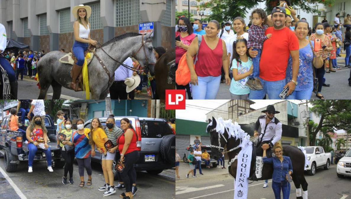 Adultos, chicos y niños, todos disfrutaron del desfile.